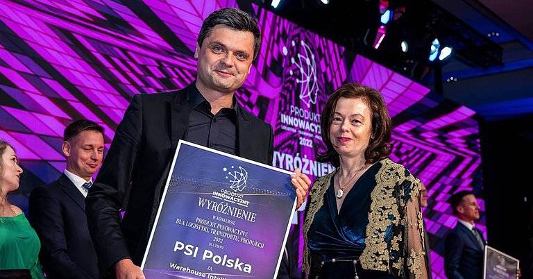 Prezes PSI Polska, Arkadiusz Niemira podczas Gali wręczenia nagród Produkt Innowacyjny 2022